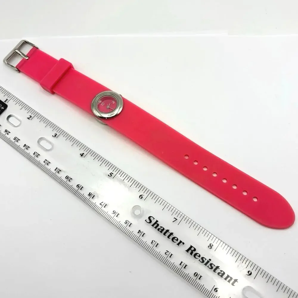 Silver & Pink Xhilaration Watch